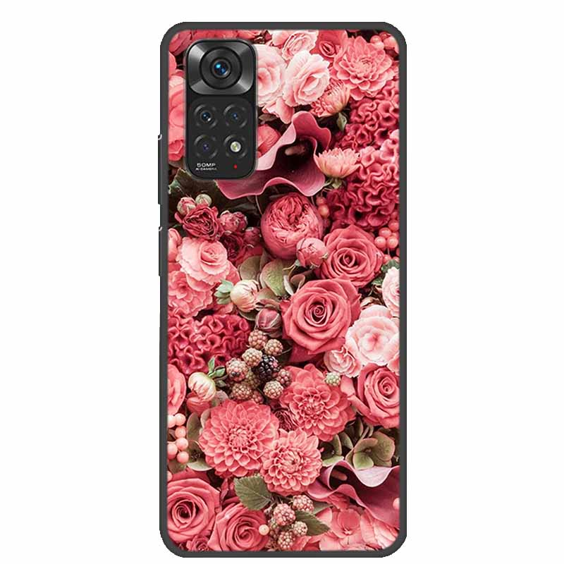 For Redmi Note 11 Cases Note11s Painted Soft TPU Silicone Phone Cases for Xiaomi Redmi Note 11 Pro 5G Cover Coque Note11s 4G Bag