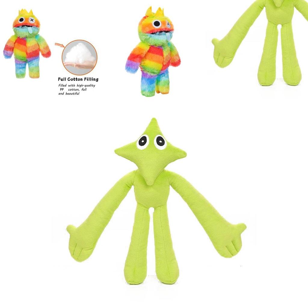 Roblox Rainbow Friends Blau Plüschtier Bösewicht Weiche Stoffpuppe Kinder Weihnachtsgeschenk