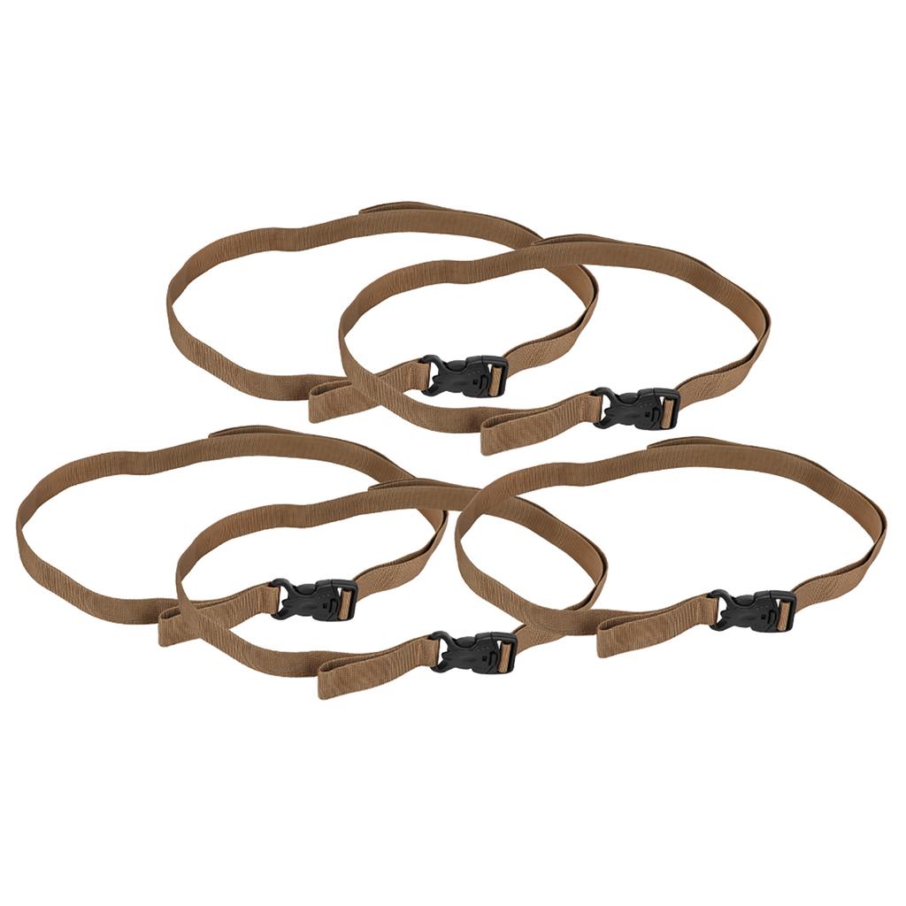 5pcs Cargoes Strap Buckle Tie Down Belt Luggage Strap for Outdoor Backpack Camping Bag
