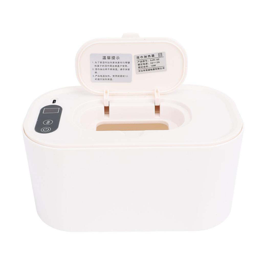 Wipe Warmer Constant Temperature Portable USB Powered Wet Wipe Warmer Dispenser for Home Car