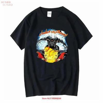 Vintage 90 S Judas Priest Jugulator T Shirt Stylish Soft Casual Stretched Designer Clothes Streetwear Versatile Vintage
