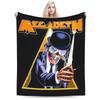 Killing Is My Business  Rock Band Blanket Flannel Megadeths Lightweight Throw Blanket for Car Sofa Couch Bedspread