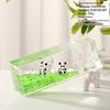 Panda Glitter Liquid Motion Hourglass - Decompression Toy & Acrylic Decoration Gift