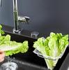 Stainless Steel Kitchen Sink Draining Rack with Debris and Vegetable Filter Net