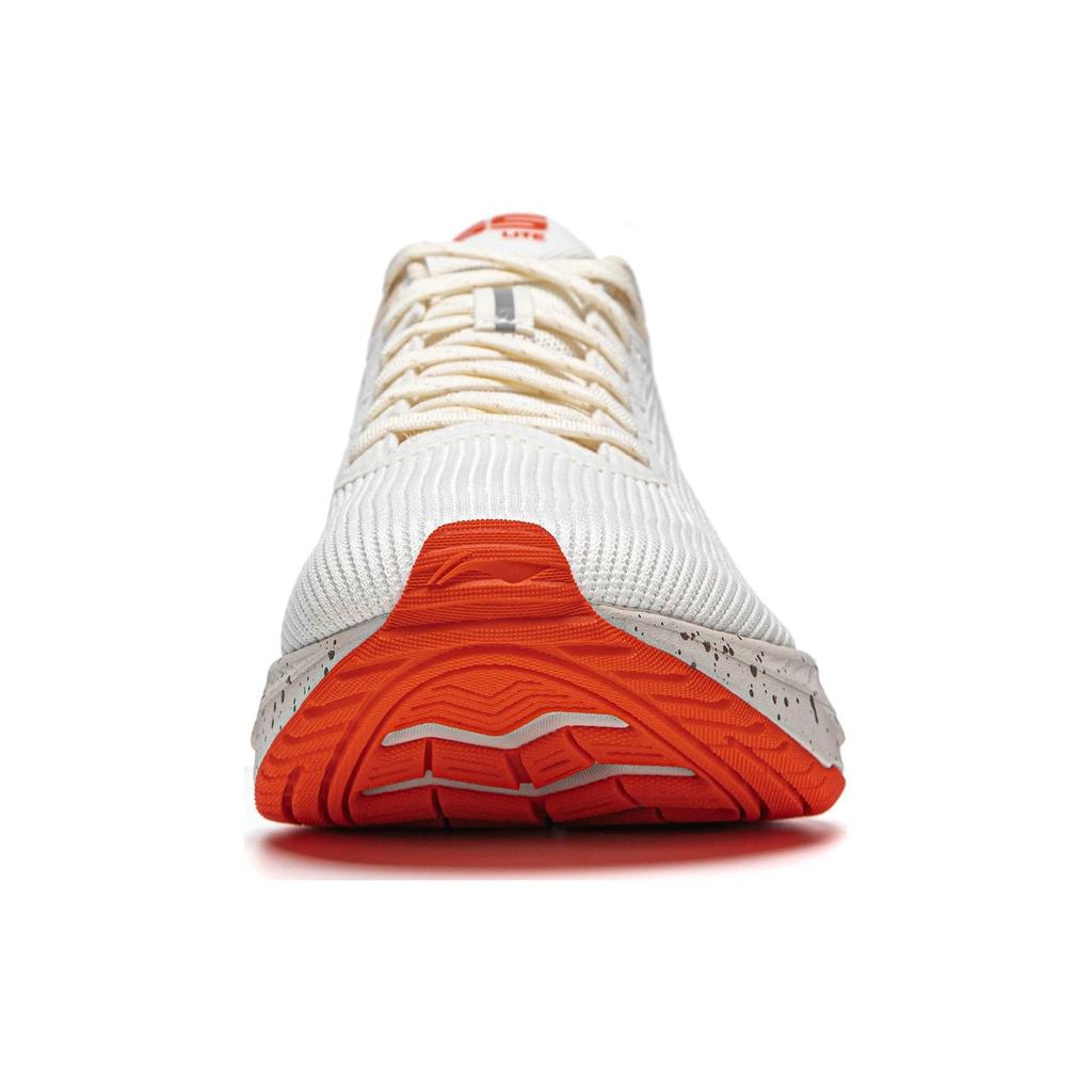 Li Ning Version 2.0 Cushioning Slip Resistant Abrasion Resistant Breathable Low top Casual Running Shoes Men's White ARSU009-8