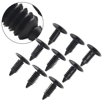 Çamurluk Tutucu Tampon Klipsleri 100 adet 8mm Delik Aksesuarları Araba Plastik İtme Pimi Yedek Araç Chrysler İçin