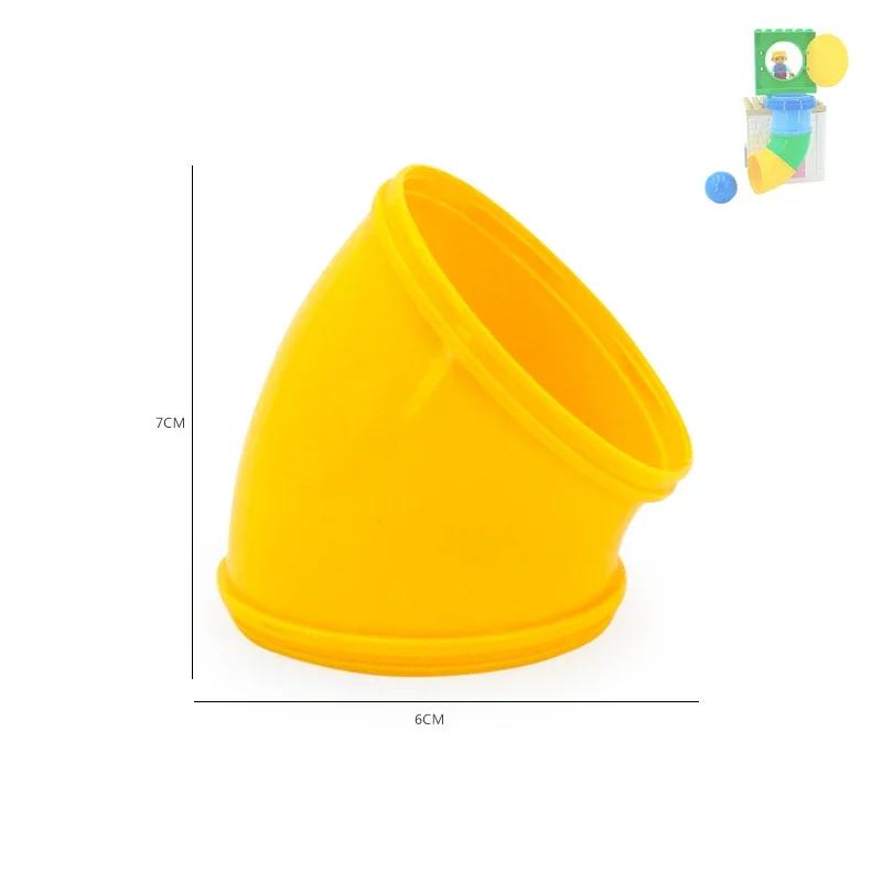 Große Bausteine Verrückte Murmelbahn Rutsche Pipeline Kugel Kompatible Große Steine Labyrinthspiel Kinder Kinder Montessori Spielzeug