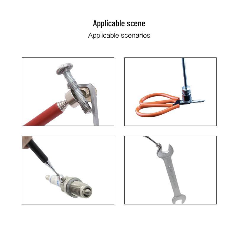 Magnetyczne narzędzie do podnoszenia 5LB ze stali stopowej - Mocny wysuwany pręt do naprawy samochodu