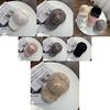 Trendy Korean Style Warm Baseball Cap Faux Fur Cozy And Chic For Women Winter