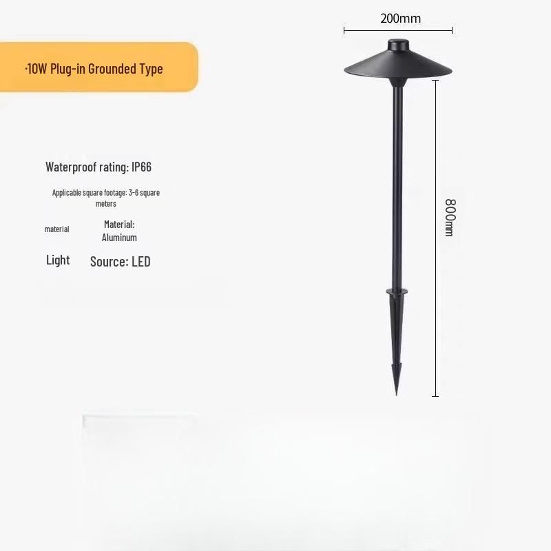 10W LED Outdoor Ground Insert Lawn Light