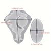 1set DIY Decorations Clay Mold Silicone Mold Photo Frame Silicone Mold Suitable for Plaster Concrete Craft,Best for Birthday