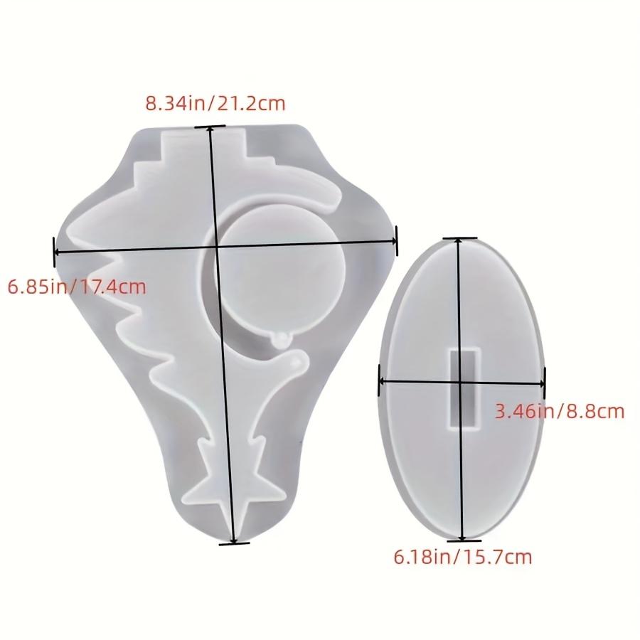 

DIY Decoration Tree Clay Mold Silicone Mold Photo Frame Silicone Mold Suitable for Resin Plaster Concrete Craft, For Birthdays