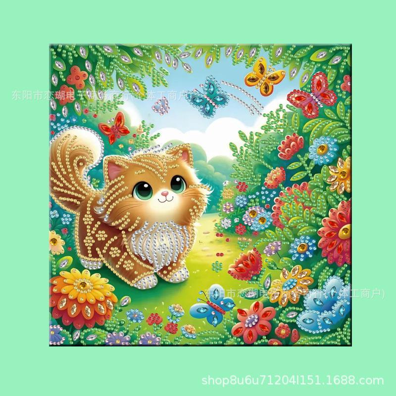 Schmetterlingsförmiges Diamantgemälde in großer Größe mit leuchtenden Diamanten, dekoratives Gemälde, Explosionsmotiv