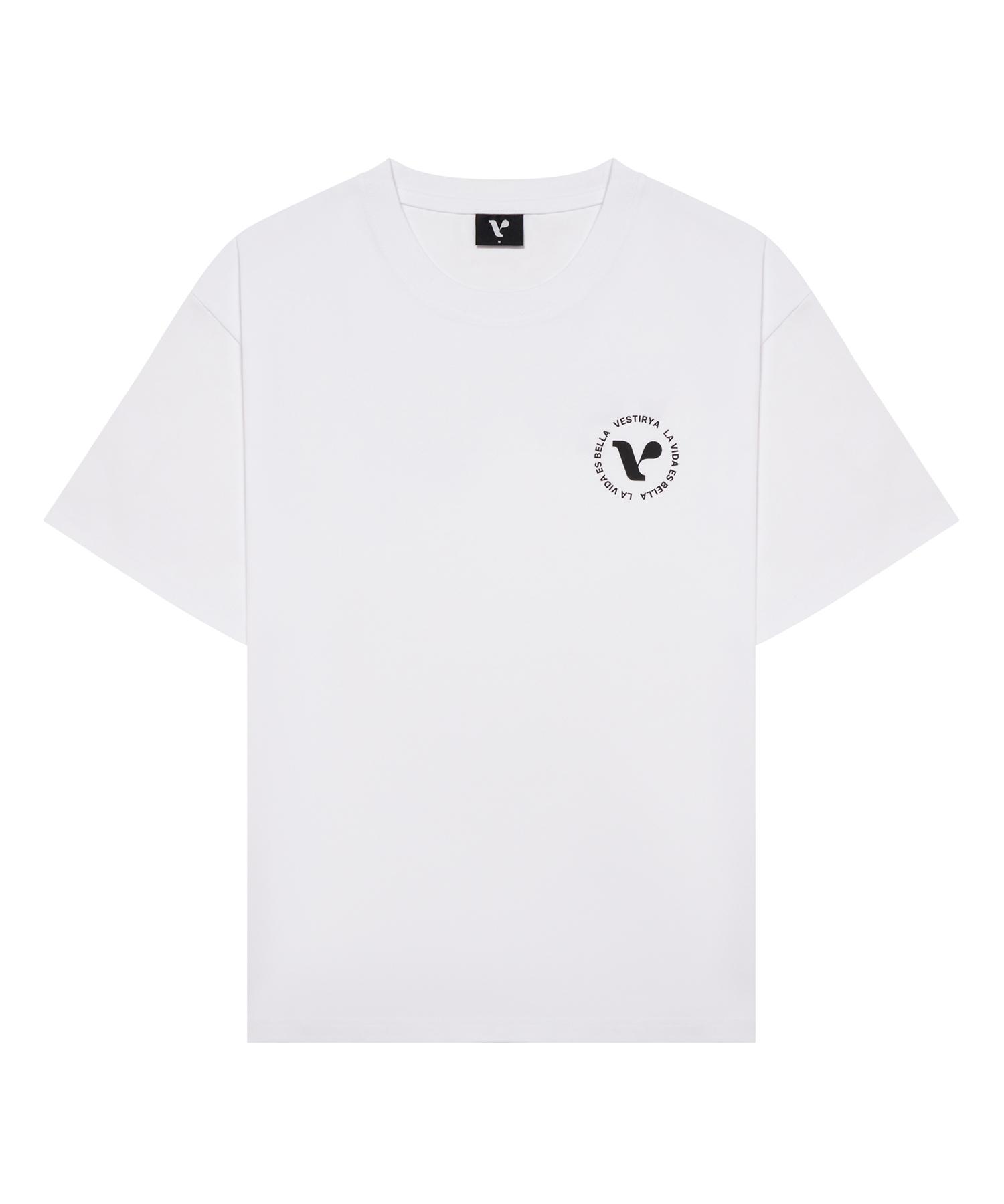 Bestiria Vestirya Essential T-Shirts White S