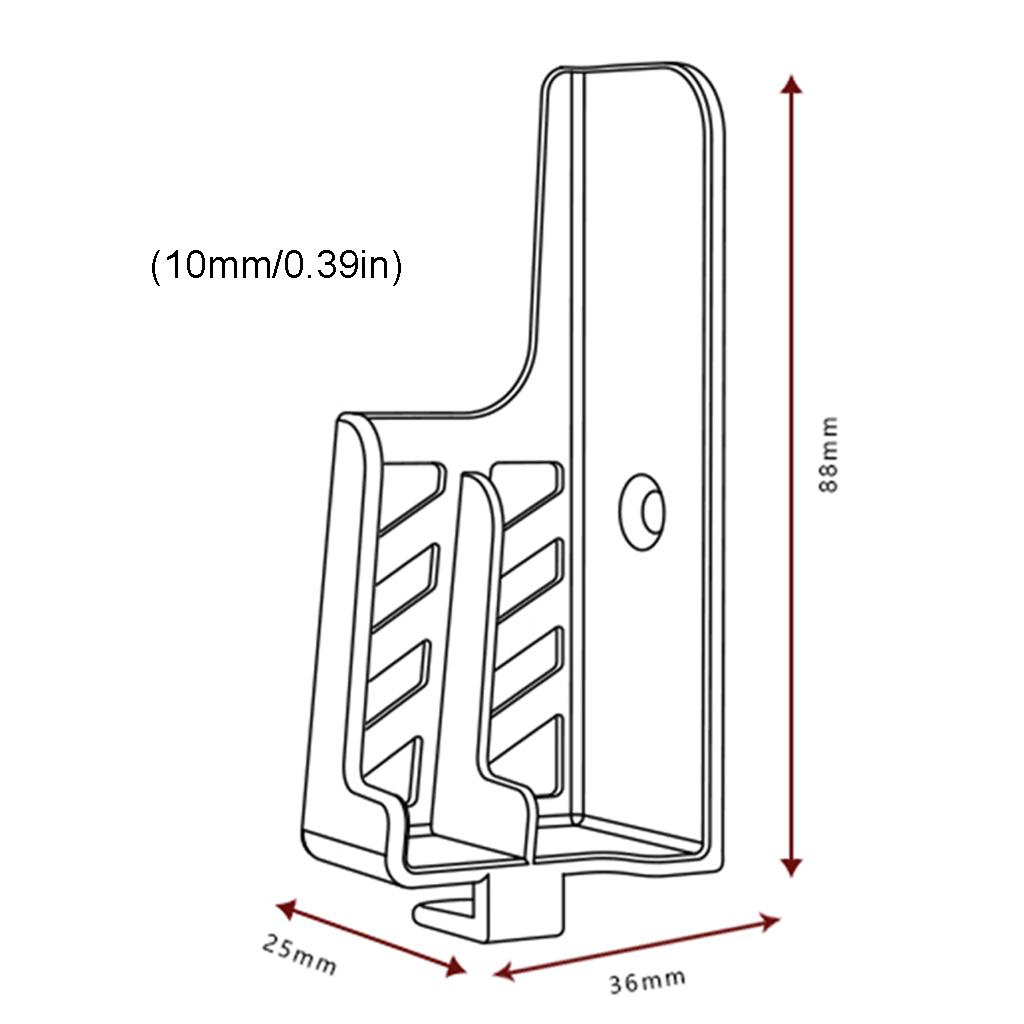 Wall Mount Tablet Double-Groove Stand Convenience To Pick-and-place Support Compatible With E-reader Pro Air