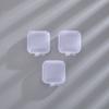 Transparent Square Jewelry Storage Box, Earrings, Dustproof And Antioxidant Plastic, Portable, Free Jewelry Box.