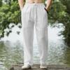 Men's Beach Pants Joggers Fashion Cotton Linen Sweatpants Casual Pants Hawaiian Vacation Loose Spring/Summer