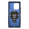 For Motorola Edge 50 Pro 5G Magnetic Case Rotating Metal Kickstand PC+TPU Phone Back Cover