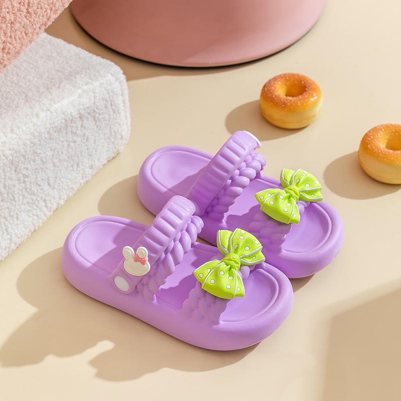 Summer Parent Child EVA Girls Sandals Kids Non Slip Beach Shoes Comfortable Breathable Outdoor Water Shoes