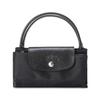 Longchamp Le Pliage Green 23 Short Handle Zipper Closure Recycled Canvas Dumpling Tote Bag Small Women tote bags Black 1621919001