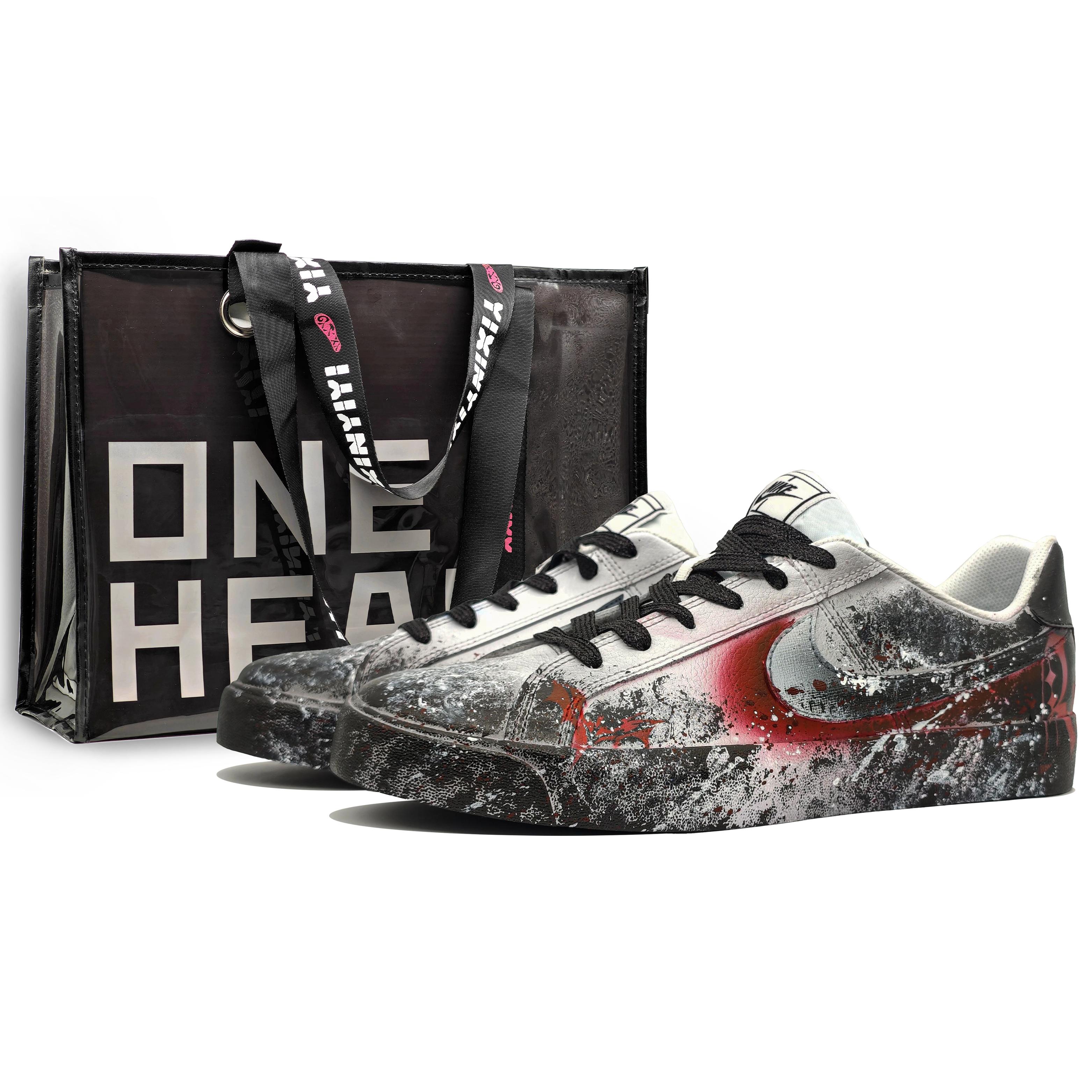 

Nike Court Royale AC Slip Resistant Lightweight Non slip Lightweight Low top Skateboard Shoes Unisex Blood Red BQ4222-103(Team400-) 45
