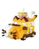 LOZ 9260 Animal World City Kočka Auto Zmrzlina Jídlo Prodej Model auta Mini bloky Stavebnice z cihel Hračka pro děti Dárek bez krabice