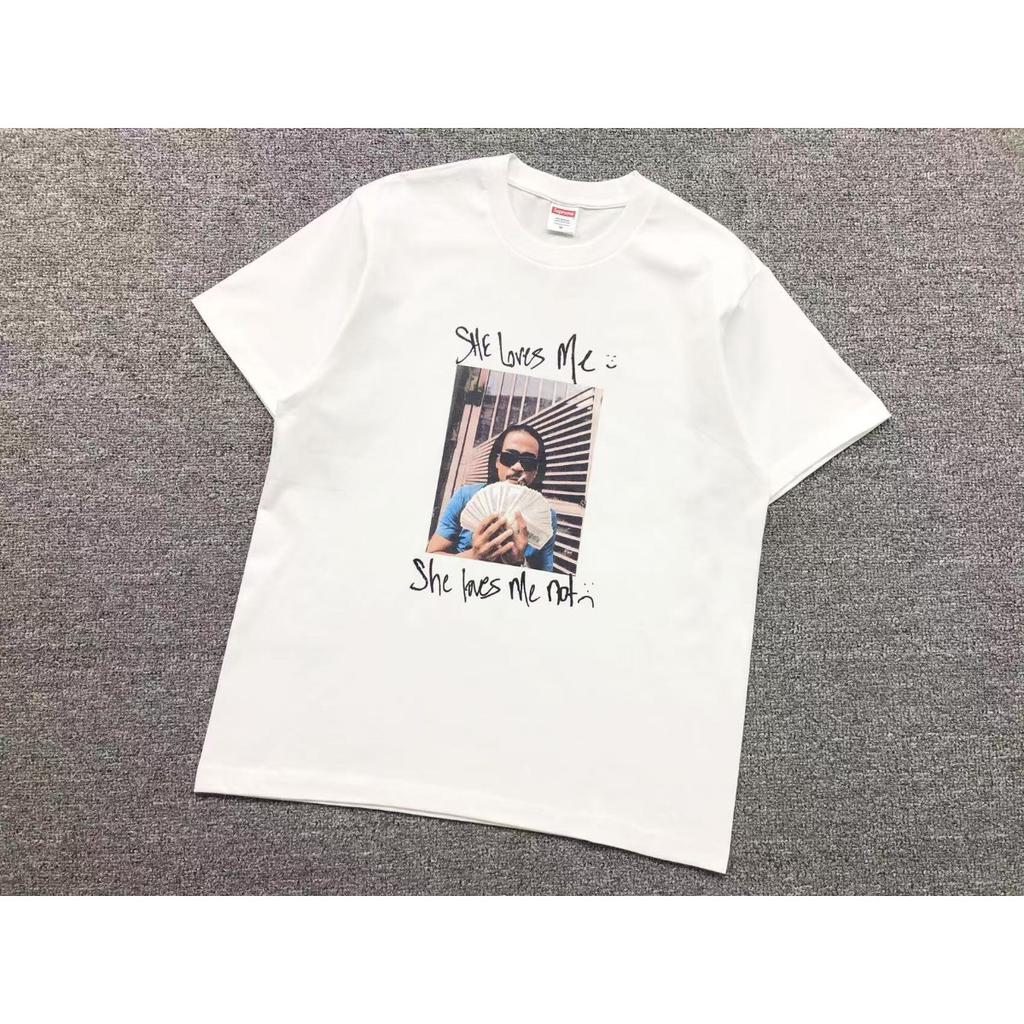 RogueWave Pure Cotton Harajuku Streetwear American Fashion T-shirt Short-sleeved Kpop Top Y2k Clothing