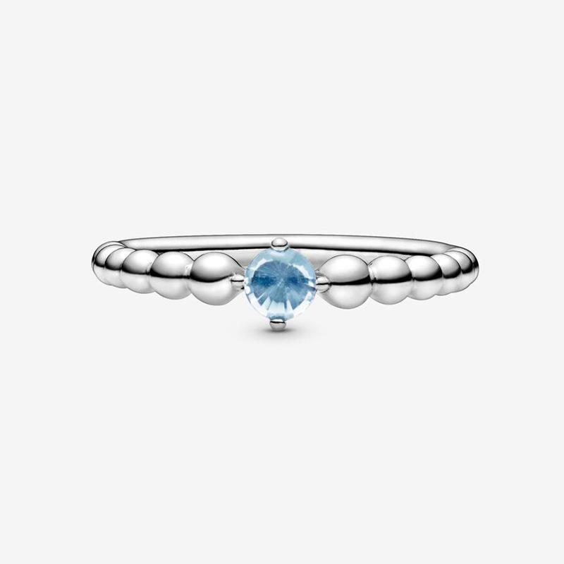 Anillo de circonita de plata 925 con piedras preciosas de color Lr para mujer, nuevo anillo de moda coreana apilado para parejas, joyería sexy para mujer, piedra natal de diciembre Co