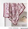 European and American silk scarves retro-printed paisley pattern 71 square scarf bag head versatile scarf