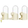 250ml Birds Water Feeder Hangable Large Capacity Birds Water Dispenser Silent Automatic Refill Pet Birds Water Bottle Finches