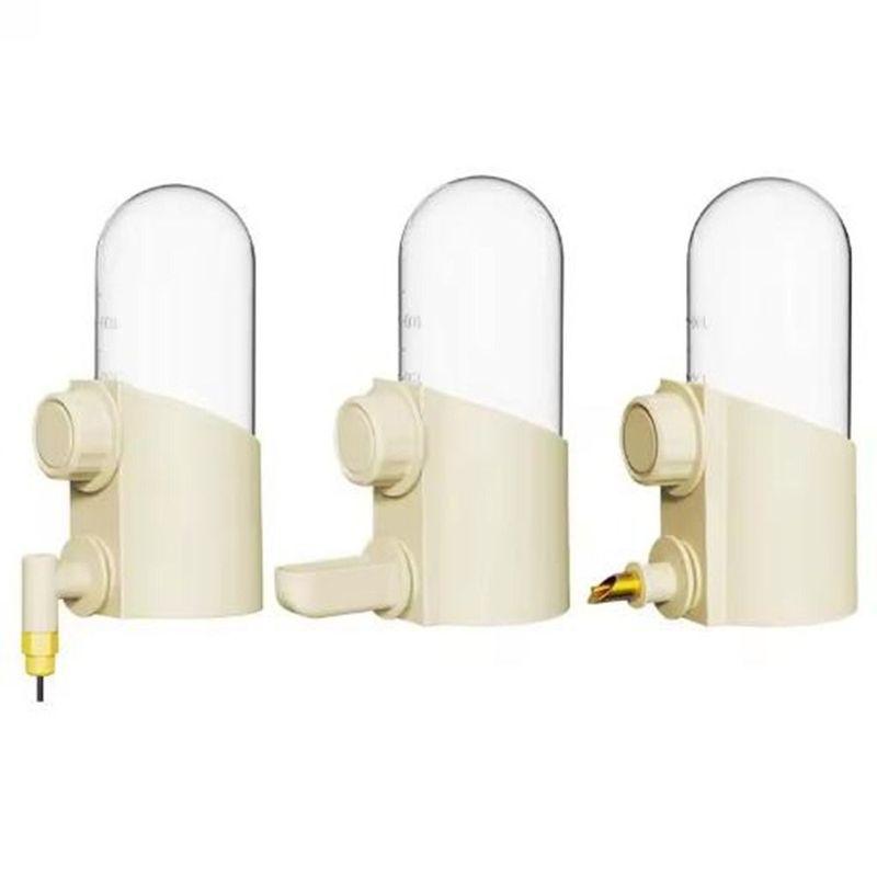 250ml Birds Water Feeder Hangable Large Capacity Birds Water Dispenser Silent Automatic Refill Pet Birds Water Bottle Finches