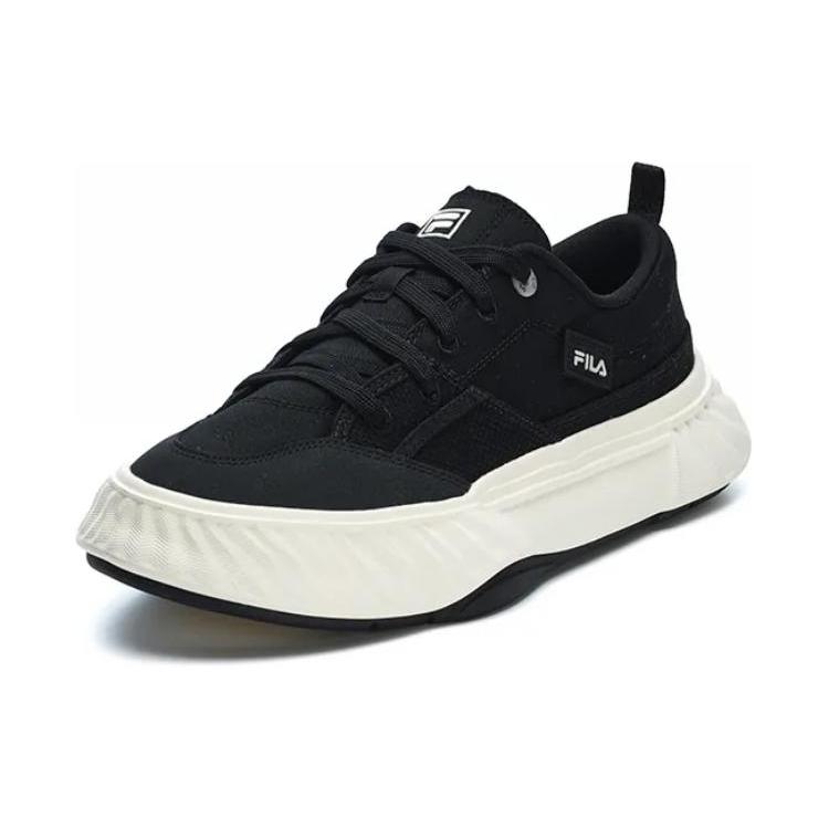 Fila Canvas Low NonSlip Durable Shoes 'Black White' F12M322301FBK