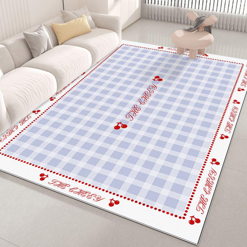 

Fresh Style Waterproof PVC Living Room & Bedroom Rug – Wipeable, Oil-Proof, Thickened Sofa & Coffee Table Pad 120x160 cm