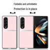 Samsung ZFold4 Liquid Leather Schutzhülle: Sturz- und schmutzabweisend