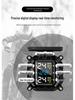 Solar-Powered TPMS for 2-Wheel Electric Motorcycles with External Tire Sensors