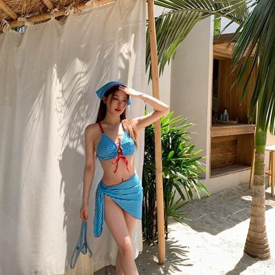 Women's Retro Plaid Two-Piece Swimsuit