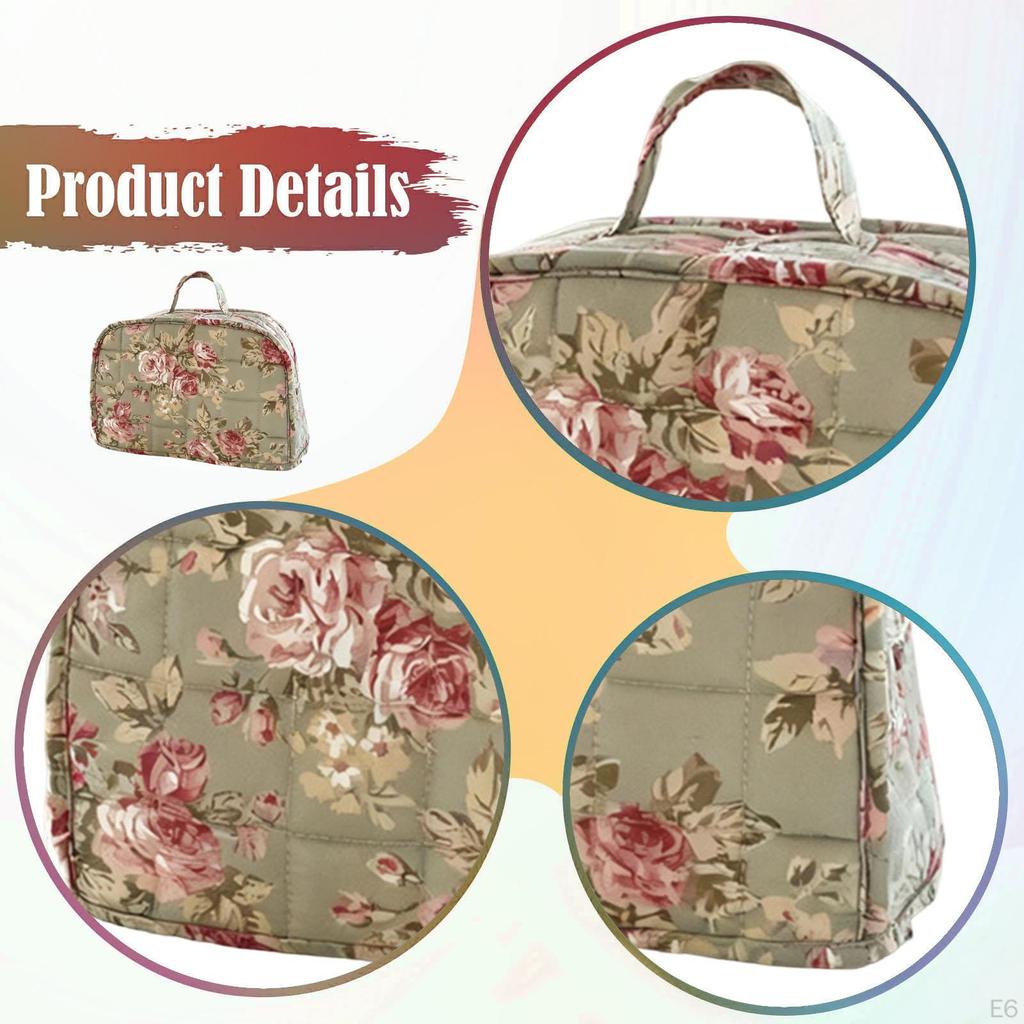 2 Slice Toaster Cover Dustproof Washable Kitchen Appliance Cover, Protector for Restaurant, Tea Room