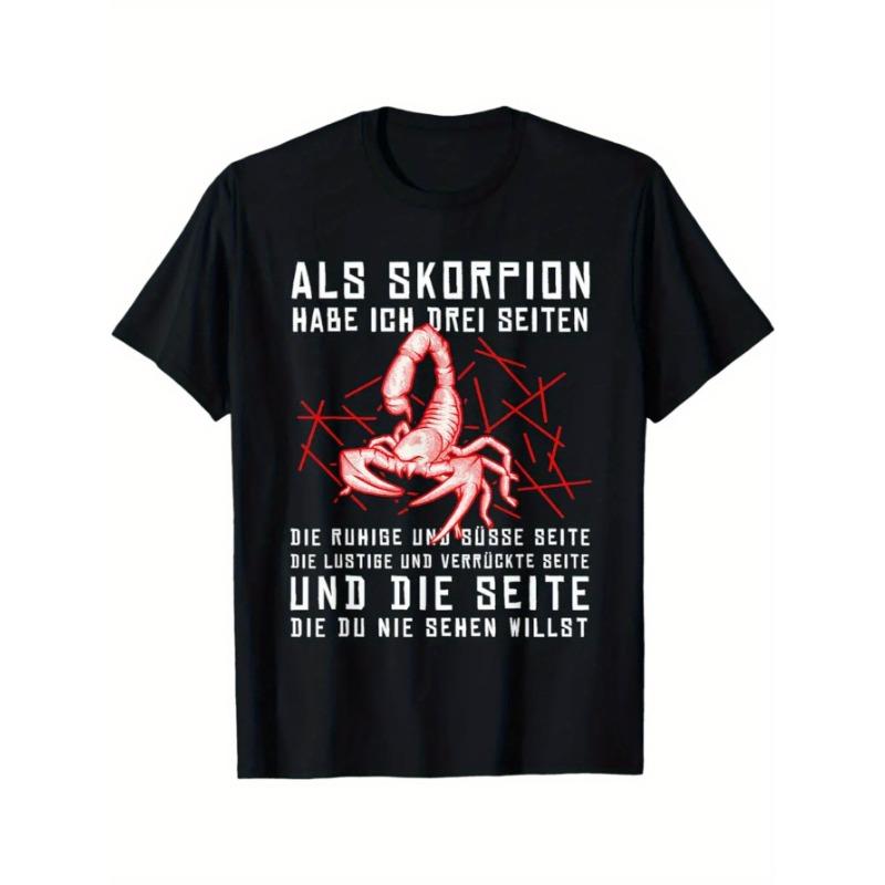 

Men s Scorpio Casual Summer T-Shirt S