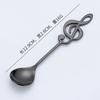 Kreativní poznámka Lžíce Lžička na kávu Personalizované nádobí z nerezové oceli Lžíce Nádobí Míchání Lžička na nápoje