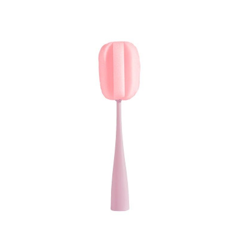 1PCS Vertical Long-Handled Cup Brushes Mug Sponge Cleaning Bottle Brush Cleaning Brush Glass Cleanin