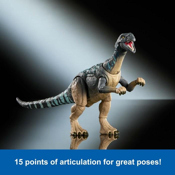 Mattel Jurassic World Hammond Collection Mussaurus Figure - Blue - 7.5 inch
