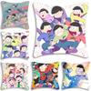 Anime O-Osomatsu S-San Vintage Pillow Case Sofa Cushion Cover Room Home Decoration