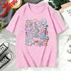 Seashell Pattern Unisex Tshirt Casual Fashion Summer Cotton Short Sleeve Oneck Hot Sale Tops Beach Vacation Clothing Gift Tee