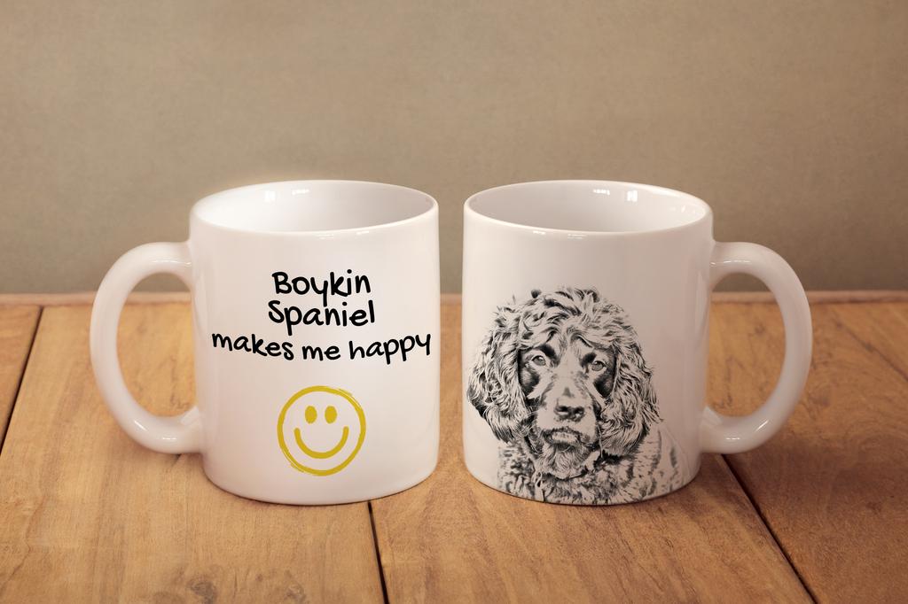 Boykin Spaniel, Swamp Poodle - Cup with a Dog, Cheerful Cup for a Dog Lover, Personalized Gift from the Art-Dog Brand