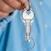 Quick Disconnect Keychain Metal Keychain For Car Keys Secure Key Holder Quick Release Keyring Compact Lightweight For Hiking
