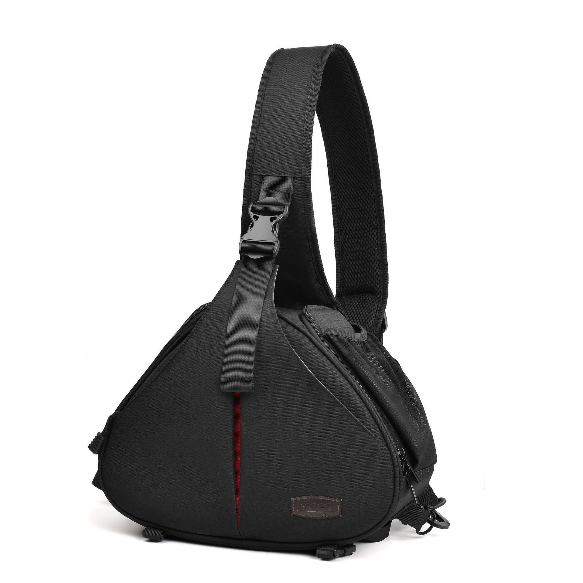 Digital Camera Bag K1 Crossbody with Rain Cover Shoulder Bag Triangle Camera Bag Camera Crossbody Bag
