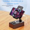 4-in-1 Wireless Bluetooth speaker Anti-Slip Pads Phone Holder with Microphone  Karaoke Party