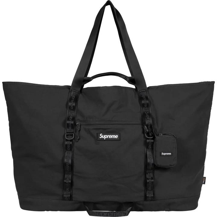 Supreme X-Large Tote Bag + Utility Pouch (26SS) Black