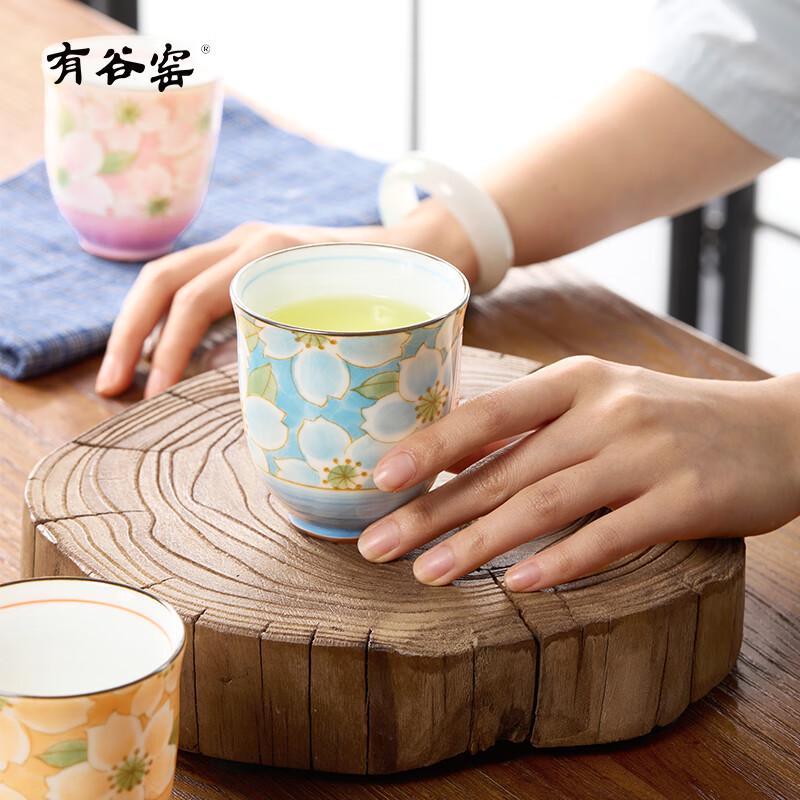 You Gu Yao Twin Camellia Ceramic Fish Plate