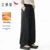 Men's Plus Size Fleece-Lined Casual Straight-Leg Cargo Pants